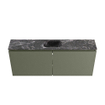 MONDIAZ TURE-DLUX 120cm toiletmeubel Army. EDEN wastafel Lava positie midden. Met 1 kraangat. SW1103664