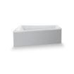 Duravit No.1 inbouwbad 150x80/58cm acryl Wit SW723753