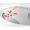 Geberit AquaClean Mera Classic Douche WC - geurafzuiging - warme luchtdroging - ladydouche - softclose - glans wit SW87549