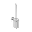 Crosswater Belgravia accessoire set bestaande uit dubbele handdoekhaak toiletborstelhouderset en closetrolhouder chroom SW63975