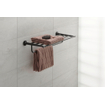 Duravit Starck T Handdoekhouder - 4 rijen - 61cm - zwart mat SW297093