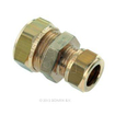 Bonfix messing knelkoppeling verlopend 12x10mm Gastec / Kiwa 3010563