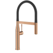 GROHE Essence Keukenkraan - hoog - 2 straalsoorten - met profesionele handdouche - warm sunset glans SW354756