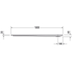 Duravit Starck Slimline douchebak acryl rechthoekig 180x90x6.5cm wit 0297251