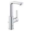 GROHE Lineare New waterbesparende wastafelkraan L-size met waste met draaibare gegoten uitloop chroom SW97538