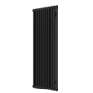 Plieger Florence designradiator verticaal 1800x600mm 1677W zwart grafiet (black graphite) 7253354