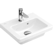 Villeroy en Boch Subway 2.0 fontein 37x30,5cm 1 kraangat met overloop wit 1024211