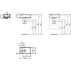 Ideal Standard Strada II fontein 1 kraangat links met overloop 45x27cm wit SW285376