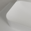 Villeroy & Boch Finion opzetwastafel 1 kraangat 60x44.5cm Ceramic+ zonder overloop stone white SW209542