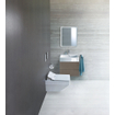 Duravit Vero air wastafel met 1 kraangat 60 x 47 cm. wit SW116941