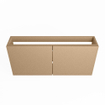 Mondiaz FOWY fonteinonderkast - 110x22x50cm - 2 deuren - push to open - softclose - Oro SW1016953