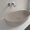 Villeroy & Boch Antao Opzetwastafel - 65 x 40 x 14.6 cm - Almond CeramicPlus - zonder overloop SW917988