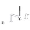 GROHE Concetto afbouwdeel voor 4-gats badrandkraan chroom SW108039