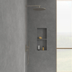 Villeroy & Boch Universal Showers hoofddouche - 35cm - Rond - Matt Brushed Nickel (RVS) SW974346