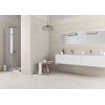 Cifre Ceramica Neutra wand- en vloertegel - 30x60cm - 9mm - Rechthoek - Betonlook - Creme mat SW398190