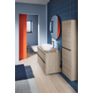 Duravit D-Neo opzetwastafel 60x40x12.5cm zonder kraangat keramiek Wit OUTLET STORE19852