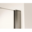 Fortifura Galeria inloopdouche - 70x200cm - helder glas - wandarm - Geborsteld Gunmetal PVD SW876756
