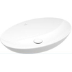 Villeroy & Boch Loop & friends opzetwastafel 62x42cm ovaal zonder overloop wit SW644088