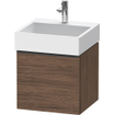 Duravit D-Neo wastafelonderkast 48.4x44x44.2cm 1 lade Noten (donker) Mat SW640737