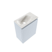 MONDIAZ TURE-DLUX 40cm toiletmeubel Clay. EDEN wastafel Ostra positie links. Zonder kraangat. SW1104777