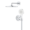 GROHE QuickFix Precision SmartControl inbouw douchesysteem met Vitalio Rain Mono 310 hoofddouche chroom SW1120182