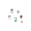 Brabantia NewIcon Pedaalemmer - 5 liter - kunststof binnenemmer - jade green SW1026507