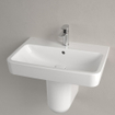 Villeroy & Boch O.novo wastafel 65x46cm ceramic+ wit SW448450