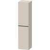 Duravit D-Neo hoge kast 40x176x36cm rechtsdraaiend taupe mat SW640672