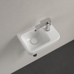 Villeroy & Boch O.novo fontein 1 kraangat rechts met overloop 36x25cm wit SW445846