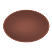 Arcqua Prince waskom - opbouw - ovaal - 49x34cm - mat terracotta SW1209096