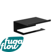 FugaFlow Efficiente Acces Toiletrolhouder - plateau - mat zwart SW1123717