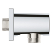 GROHE Rainshower Wandaansluitbocht - vierkante rozet - chroom 0430174