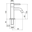 Plieger Napoli toiletkraan 1/2 chroom SW243172