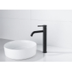 Fortifura Calvi Wastafelkraan - 33.9cm - verhoogd - opbouw - mat zwart SW377834