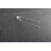 Duravit Starck T Handdoekhouder - 2 stangen - 46.5cm - draaibaar - chroom SW297095