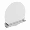 Mondiaz SPOT Badkamerspiegel - rond 80cm - spiegelplanchet - kleur Plata SW1235583