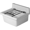 Duravit Duravital emmerrooster m. bevestigingsset chroom 0291274