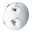 GROHE Grohtherm afdekset thermostaat met stop/omstelkraan chroom SW236916