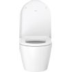Duravit Starck Me wandclosetpack diepspoel Rimless 37x57cm met softclose closetzitting wit SW89009