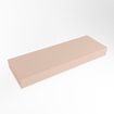 Mondiaz TOP 23 Vrijhangend Topblad - 120x23.5x12cm - geschikt voor waskom - Solid surface - Rosee SW1021714