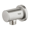 GROHE Rainshower Wandaansluitbocht - ronde rozet - supersteel SW73277
