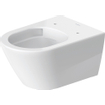 Duravit D-Neo wandtoilet zonder zitting 37x54x40cm Wit Hoogglans SW640499