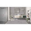 SAMPLE Emil Nordika Vloer- en wandtegel 90x90cm 10mm gerectificeerd R10 porcellanato Grey SW912741