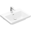 Villeroy & boch Subway 3.0 meubelwastafel 60x47cm 1 kraangat met overloop wit SW641558