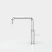 Quooker NL Fusion square kokendwaterkraan opbouw uitloop draaibaar met Combi+ reservoir & Cube reservoir Chroom SW299788