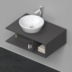 Duravit D-Neo wastafelonderkast 80x26x55cm Grafiet Mat SW641271