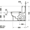 Duravit WC-zitting 37.2x48.8x5.1cm met softclose met quickrelease Polypropyleen wit 0314237
