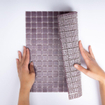 The Mosaic Factory Amsterdam mozaïektegel - 32.2x32.2cm - wand en vloertegel - Vierkant - Glas Purple Mat SW62098