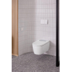 Geberit Aquaclean Sela Douche Wc - 37.5x56.5cm - softclose - keratect - chroom afdekplaat - alpine wit SW258980