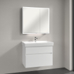 Villeroy & Boch My view spiegelkast 80x75cm 2 deuren 2 contactdoos LED SW641657